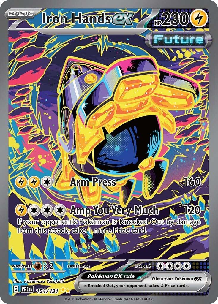 SV: Prismatic Evolutions #154/131 Iron Hands ex
