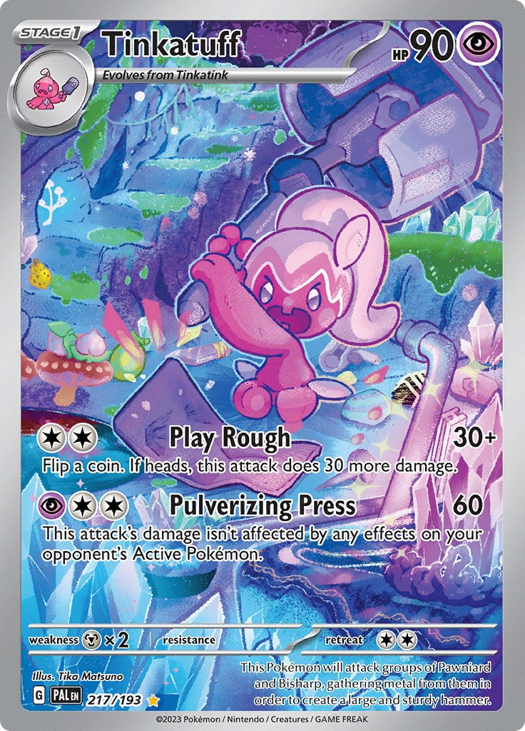 SV02: Paldea Evolved #217/193 Tinkatuff