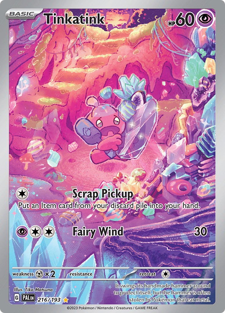 SV02: Paldea Evolved #216/193 Tinkatink