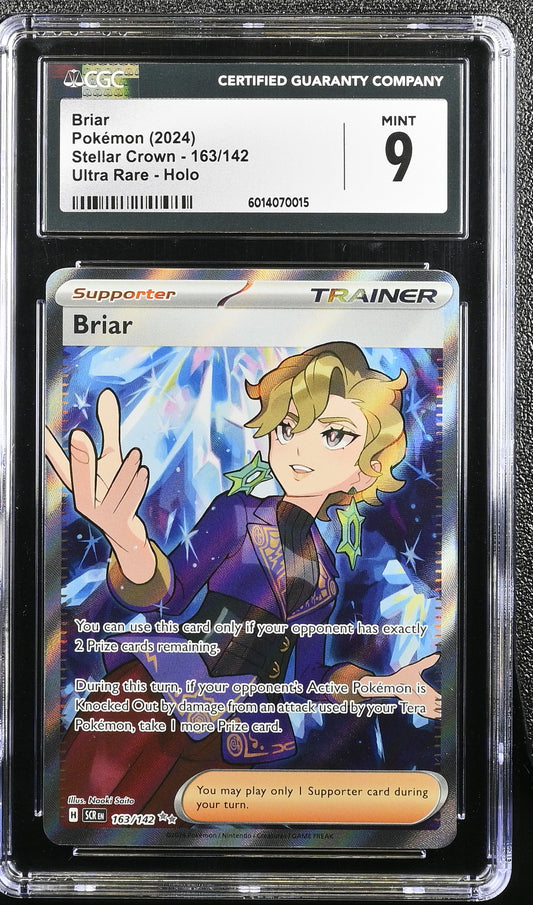 2024 Stellar Crown #163/142 Briar CGC 9