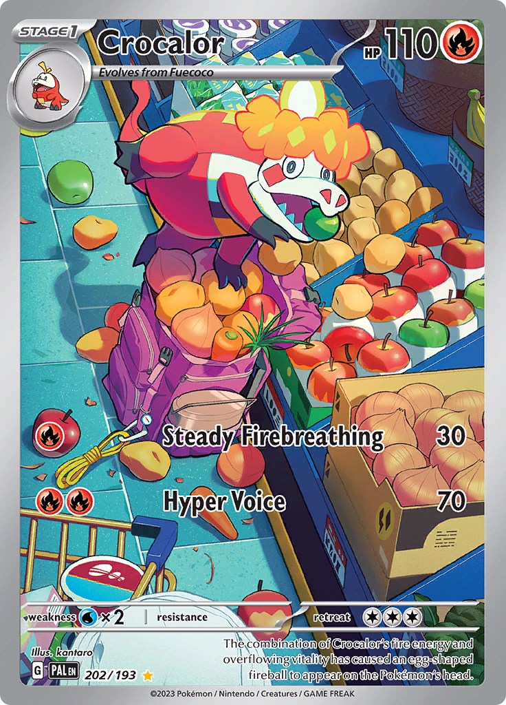 SV02: Paldea Evolved #202/193 Crocalor