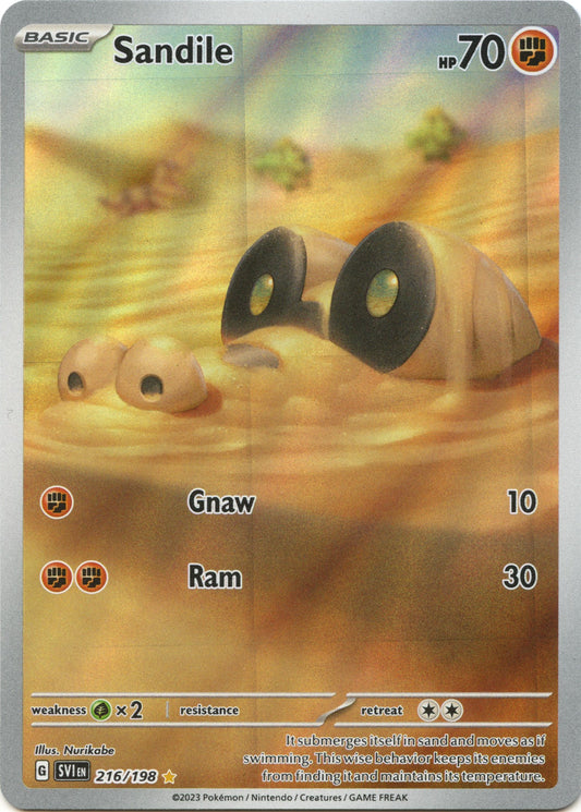 SV01: Scarlet & Violet Base Set #216/198 Sandile