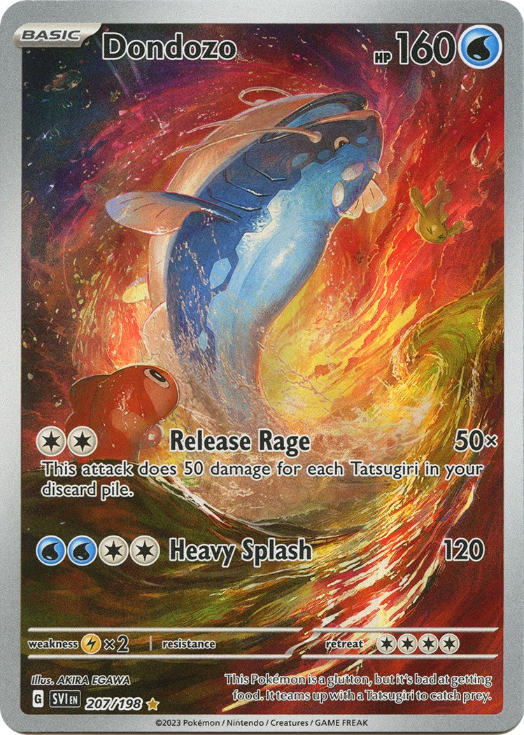 SV01: Scarlet & Violet Base Set #207/198 Dondozo