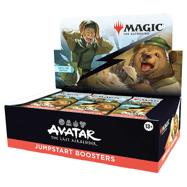 Magic The Gathering Avatar The Last Airbender Jumpstart Booster Dispaly