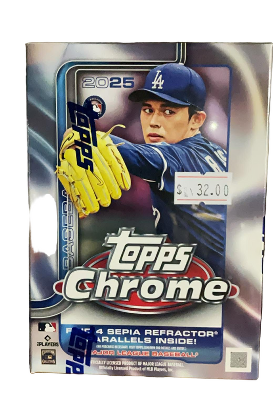 2025 Topps Chrome Baseball Value Box
