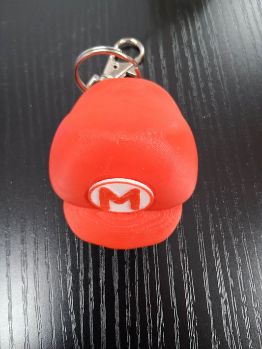 Mario Hat Keychain