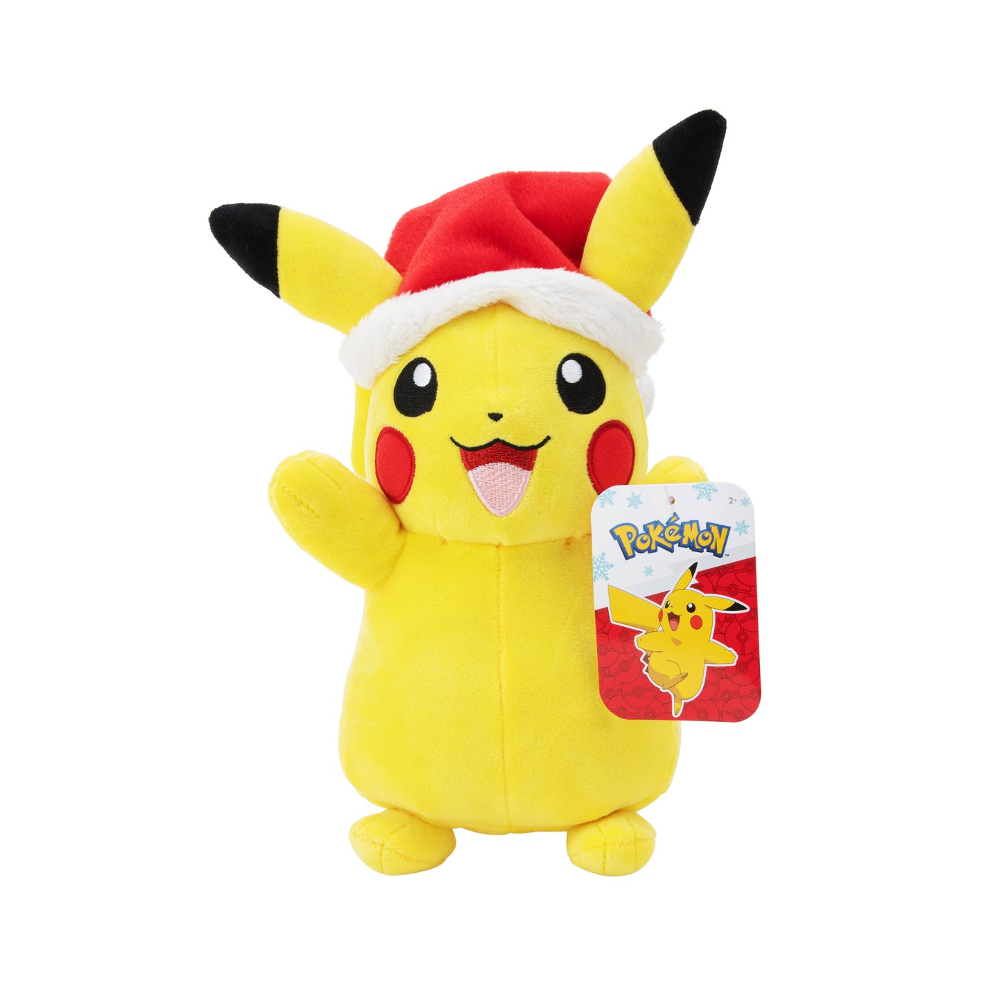 Pokemon 8in Holiday Plush Pikachu