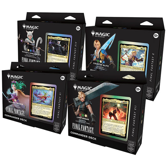Magic: The Gathering Universes Beyond Final Fantasy Commander Deck